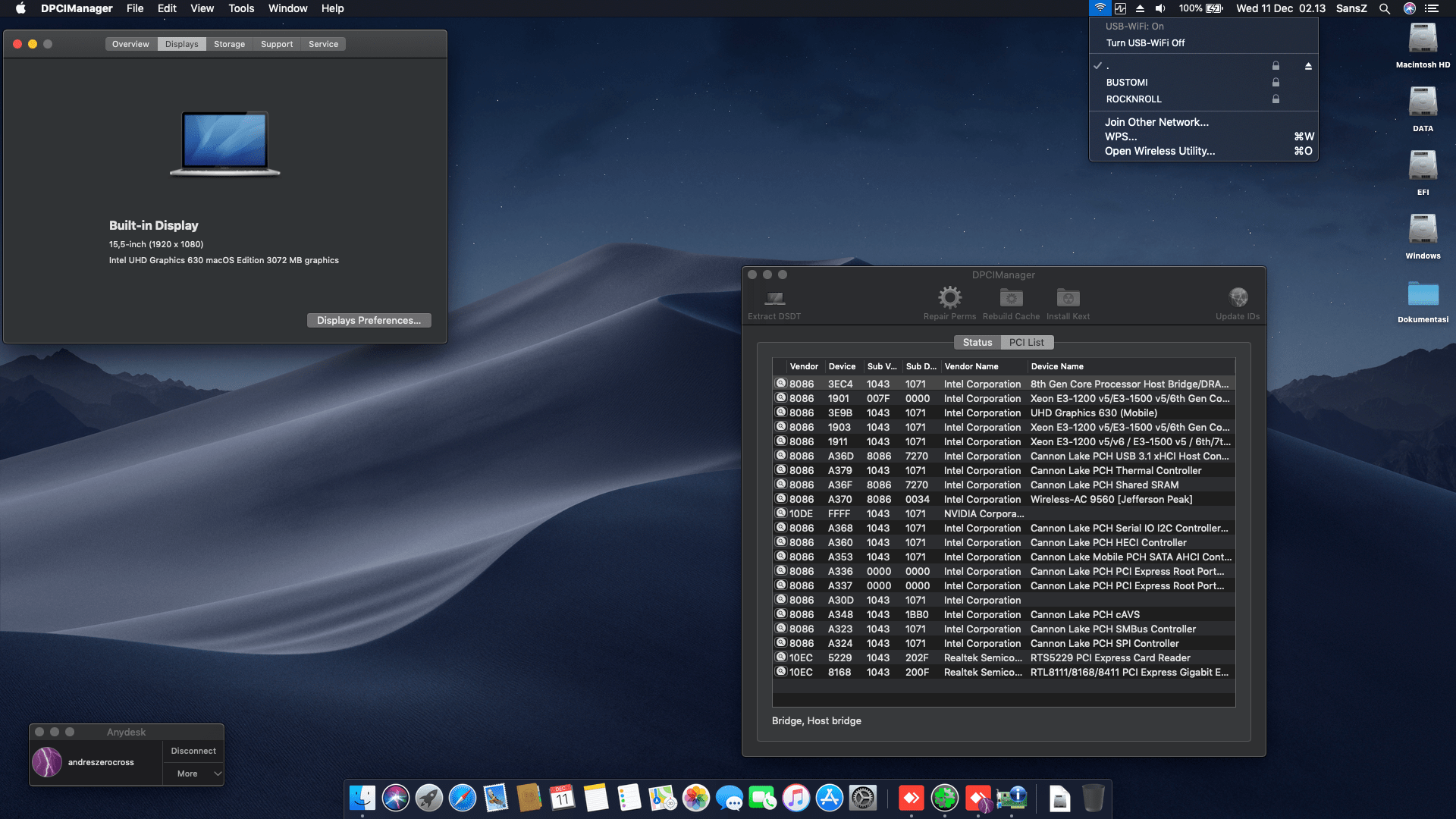 Asus ROG GL503GE EN023T [CoffeLake + Intel UHD 630 + I2C] 2